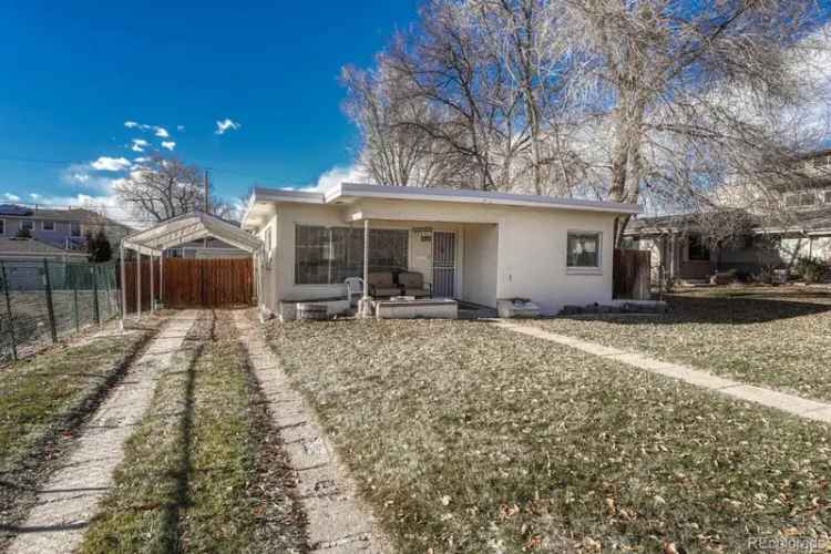 Single-family house For Sale in 2031, Meade Street, Denver, Colorado