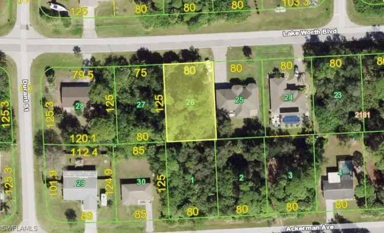 Land For Sale in Port Charlotte, Florida