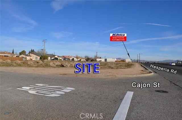 Land For Sale in Hesperia, California