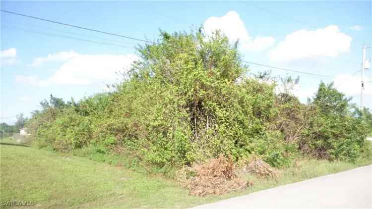 Land For Sale in 2610, 3rd Street Southwest, Lehigh Acres, Florida