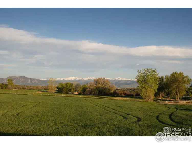 Land For Sale in Lafayette, Colorado