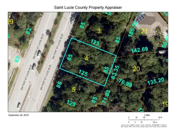 Land For Sale in 2725, Southwest Port Saint Lucie Boulevard, Port Saint Lucie, Florida