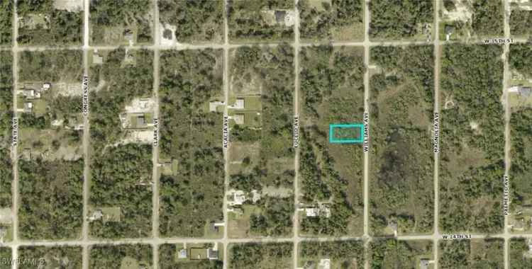 Land For Sale in 1413, Williams Avenue, Lehigh Acres, Florida