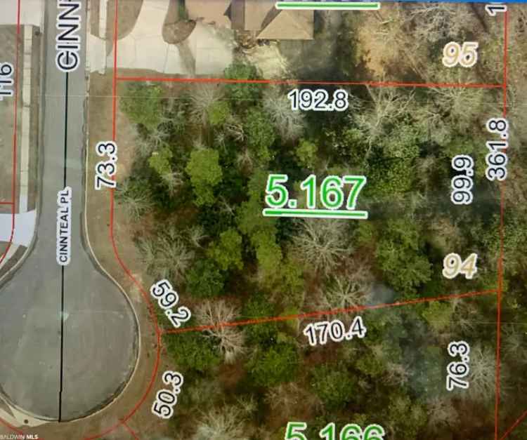 Land For Sale in Spanish Fort, Alabama