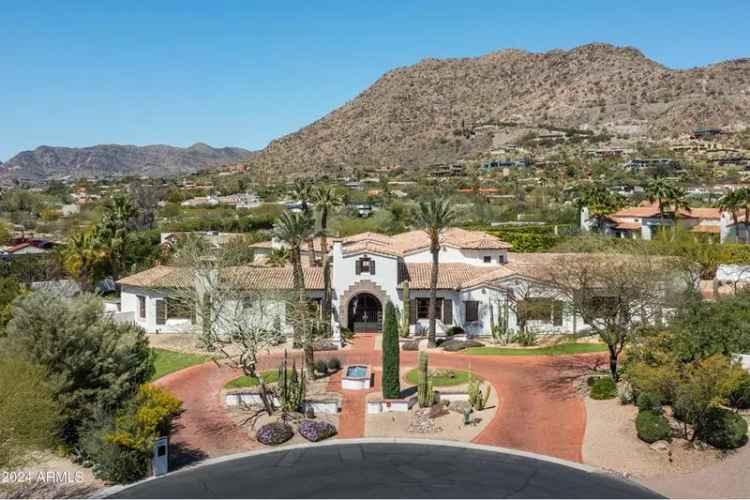 Single-family house For Sale in Paradise Valley, Arizona