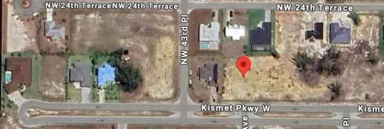 Land For Sale in 4239, Kismet Parkway West, Cape Coral, Florida