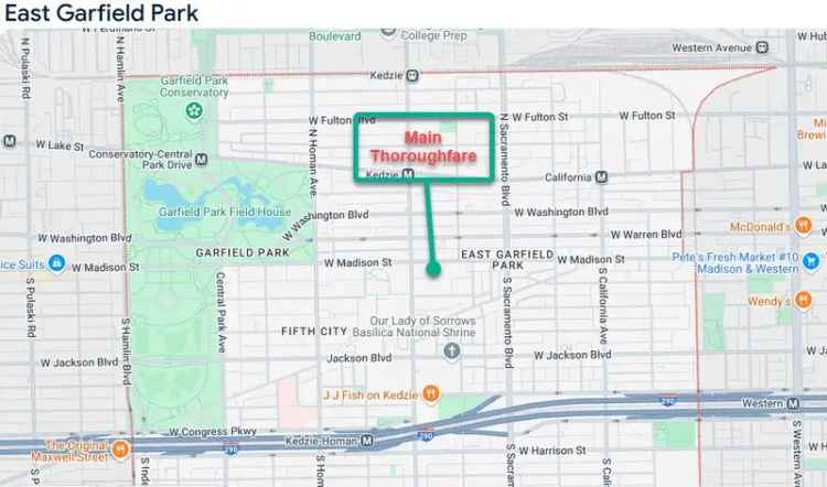 Land For Sale in 3159, West Madison Street, Chicago, Illinois