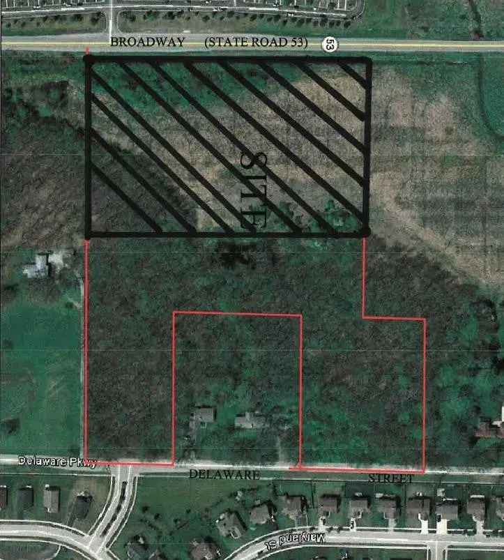 Land For Sale in 11717, Delaware Street, Crown Point, Indiana