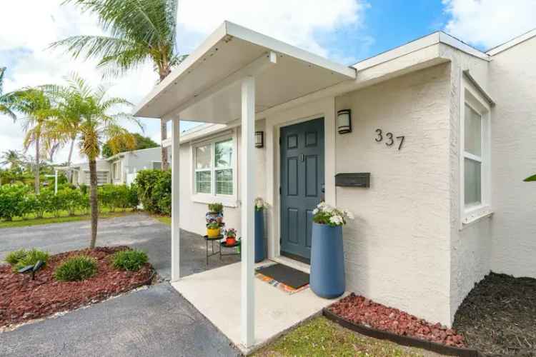 Single-family house For Sale in 337, Forest Hill Boulevard, West Palm Beach, Florida