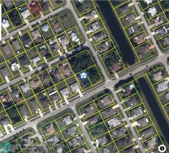 Land For Sale in 807, Southwest California Boulevard, Port Saint Lucie, Florida