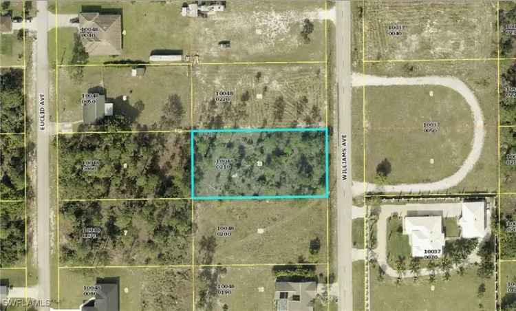 Land For Sale in 1115, Williams Avenue, Lehigh Acres, Florida