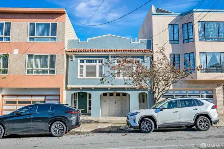 Single-family house For Sale in 522, 21st Avenue, San Francisco, California