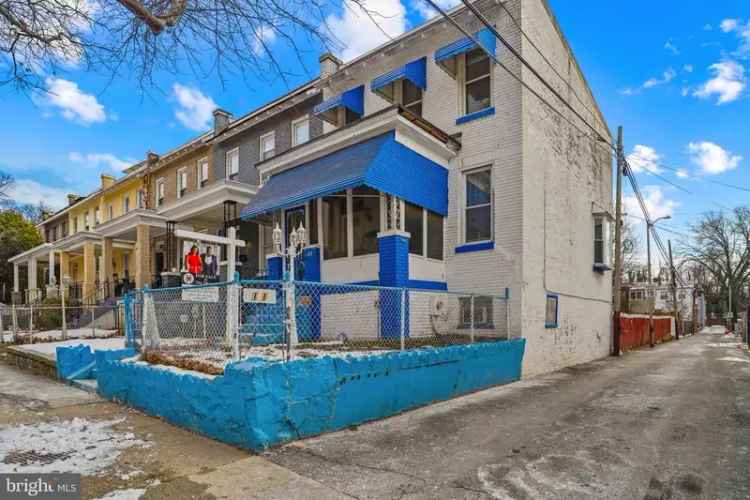 House For Sale in 11, Channing Street Northeast, Washington, District of Columbia