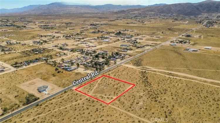 Land For Sale in Apple Valley, California