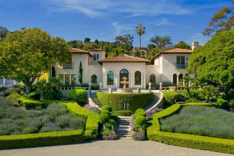 Montecito Luxury Estate: 7200 Sq Ft Home with Pool and Tennis Court