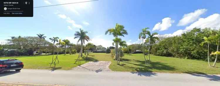 Land For Sale in 13600, Southwest 107th Avenue, Kendall, Florida