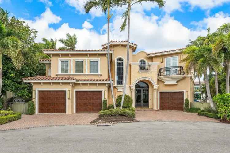 Single-family house For Sale in 791, Northeast Marine Drive, Boca Raton, Florida