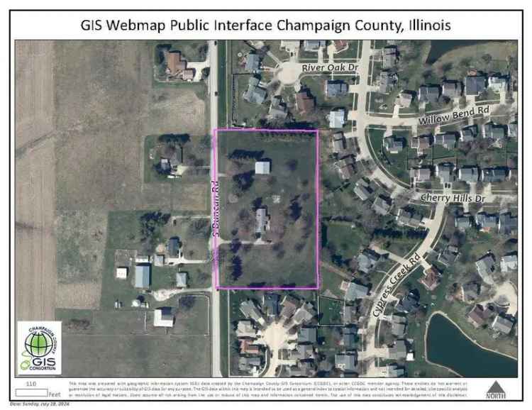 Land For Sale in 3108, South Duncan Road, Champaign, Illinois