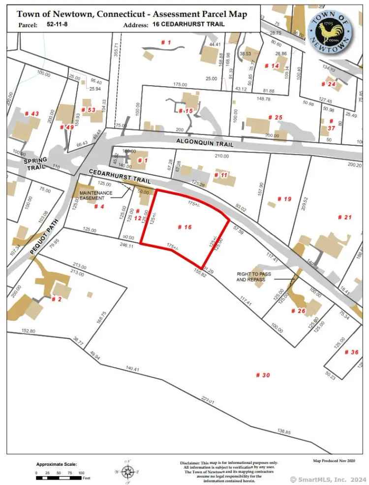 Land For Sale in 16, Cedarhurst Trail, Newtown, Connecticut