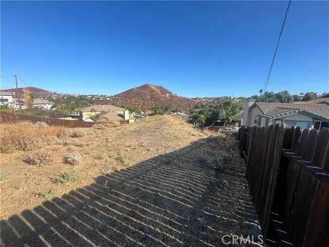 Land For Sale in Canyon Lake, California