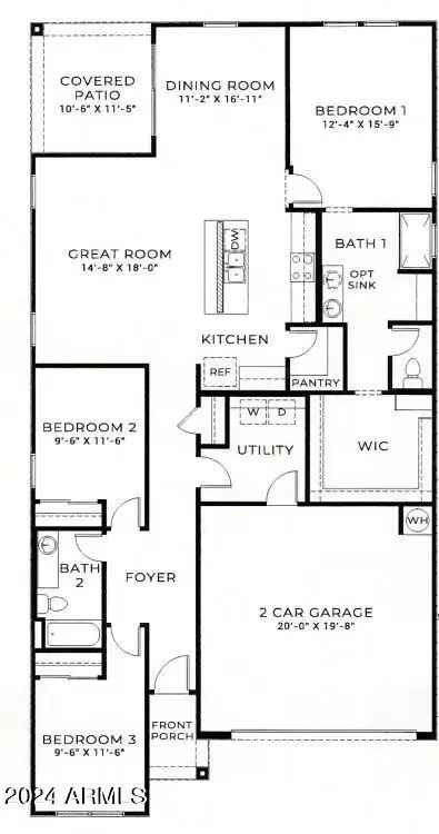 Single-family house For Sale in 18355, West Smoketree Drive, Wittmann, Arizona