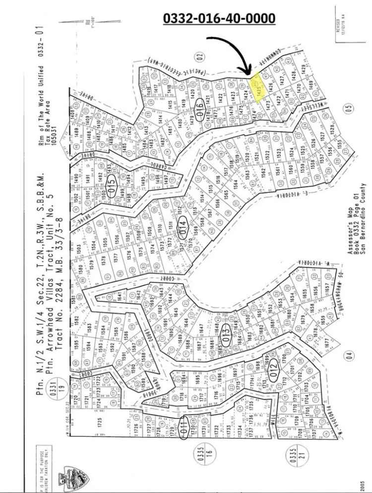 Land For Sale in Lake Arrowhead, California