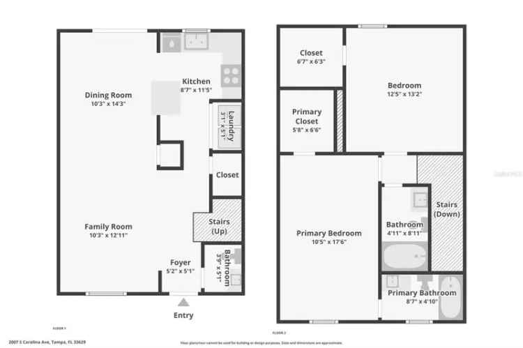 House For Sale in 2007, South Carolina Avenue, Tampa, Florida