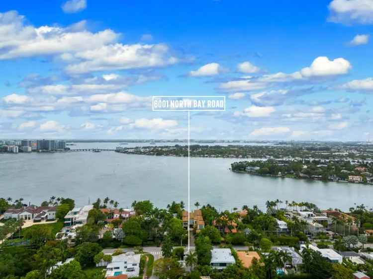 Single-family house For Sale in 6001, North Bay Road, Miami Beach, Florida