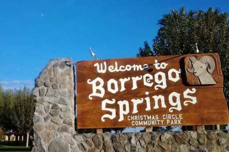 Land For Sale in Borrego Springs, California