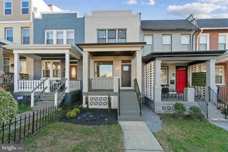 House For Sale in 1947, H Street Northeast, Washington, District of Columbia