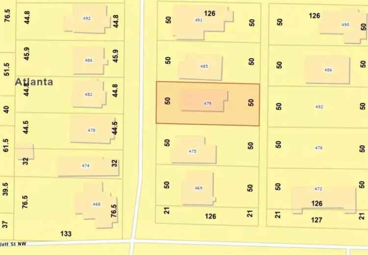 Land For Sale in 479, Oliver Street Northwest, Atlanta, Georgia