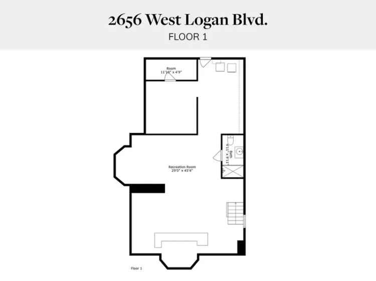 Single-family house For Sale in 2656, West Logan Boulevard, Chicago, Illinois