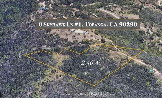 Land For Sale in Topanga, California