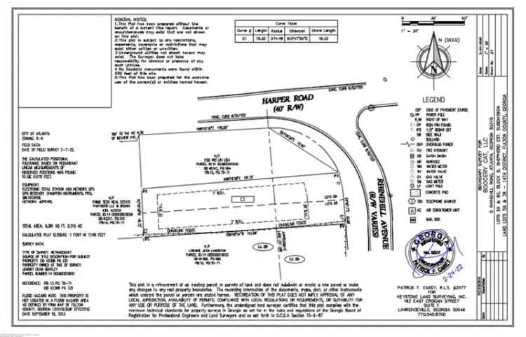 Land For Sale in Atlanta, Georgia