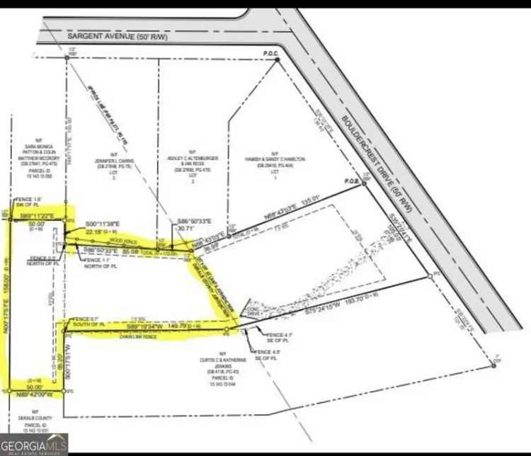 Land For Sale in 1247, Bouldercrest Drive Southeast, Atlanta, Georgia