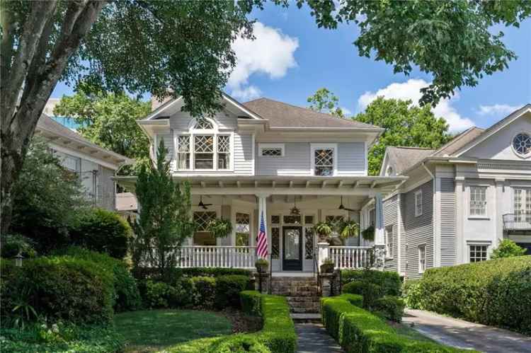 Single-family house For Sale in 34, Peachtree Circle Northeast, Atlanta, Georgia