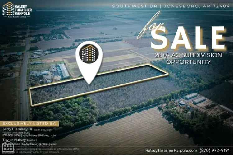 Land For Sale in Jonesboro, Arkansas