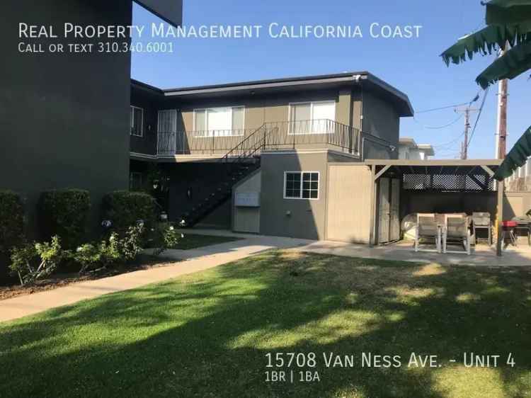 Gardena 1-Bedroom Apartment - Updated Remodeled Unit