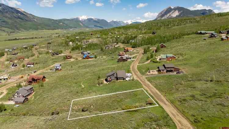 Land For Sale in Crested Butte South, Colorado