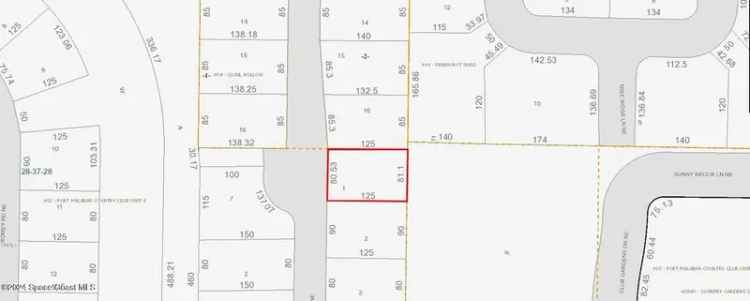 Land For Sale in Palm Bay, Florida