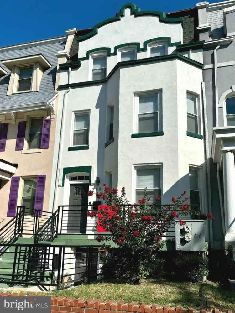 House For Sale in 719, Quebec Place Northwest, Washington, District of Columbia