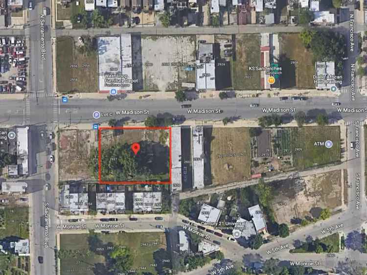 Land For Sale in 2943, West Madison Street, Chicago, Illinois