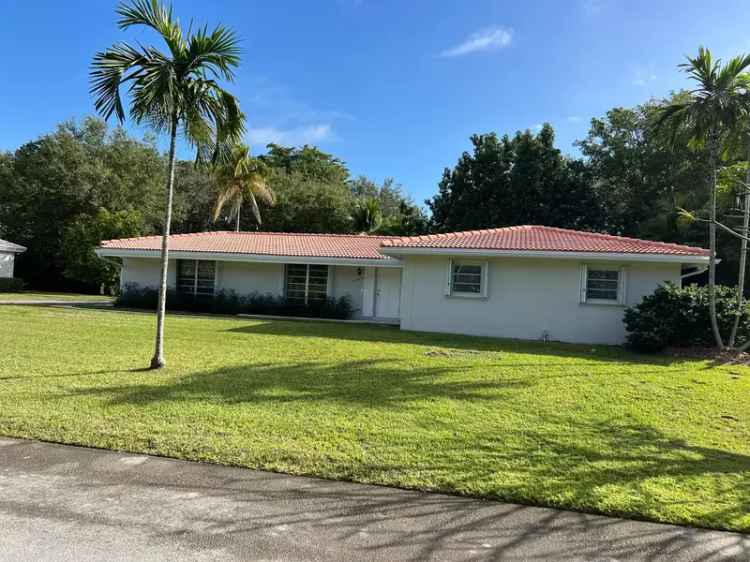 Family Home for Rent near Deering Estate Palmetto Bay