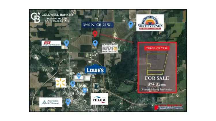 Land For Sale in 3960, North County Road 75 West, North Vernon, Indiana