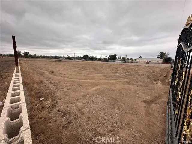 Land For Sale in Perris, California