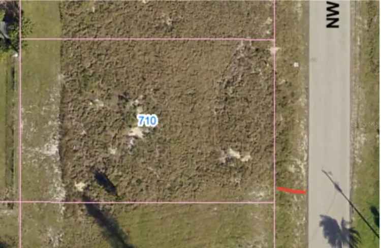 Land For Sale in 710, Northwest 3rd Place, Cape Coral, Florida