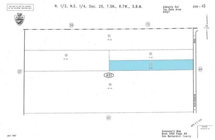 Land For Sale in Piñon Hills, California