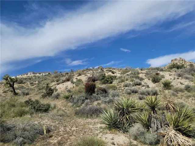 Land For Sale in Yucca Valley, California