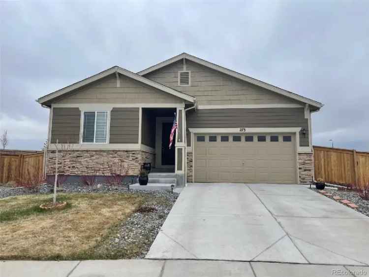 Single-family house For Sale in 273, South Kewaunee Way, Aurora, Colorado