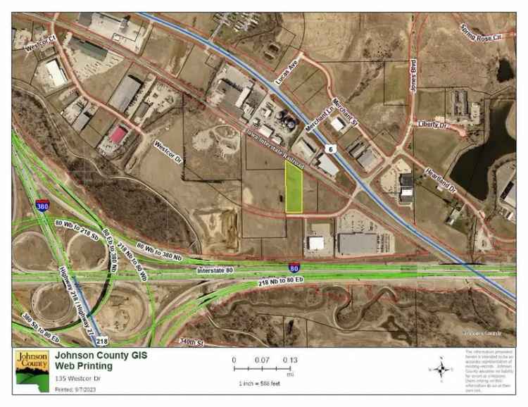 Land For Sale in 135, Westcor Drive, Coralville, Iowa